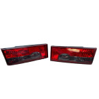 Ліхтар задній ВАЗ 2108-099 тюнінг BLACK RED (к-т 2 шт.) купити дешево