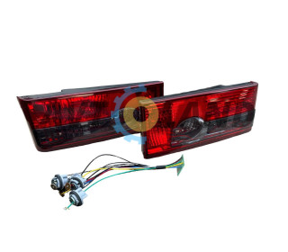 Фонарь задний ВАЗ 2108-099 тюнинг BLACK RED (к-т 2 шт.)