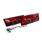 Ліхтар задній ВАЗ 2108-099 тюнінг BLACK RED (к-т 2 шт.) купити дешево