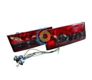 Ліхтар задній ВАЗ 2108-099 тюнінг BLACK RED (к-т 2 шт.)