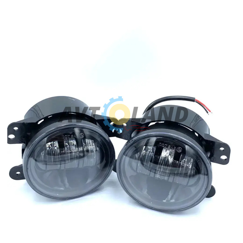 VOLKSWAGEN T5 фары в бампер с линзами 3 lens Противотуманки Led. 60 Ватт! купить недорого