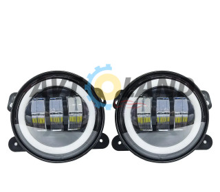 VOLKSWAGEN T5 фары в бампер с линзами + габарит + поворот! Противотуманки Led. 60 Ватт!