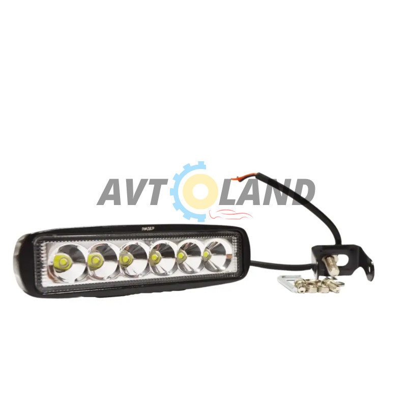 LED ФАРА 18ВТ 6ЛАМП Ближнє світло купити дешево