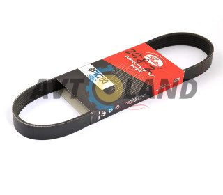 Ремінь генератора ВАЗ 2108-15 інж. поліклиновий (6PK - 700)