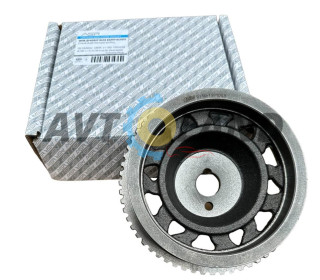 Шків демпфер вала колінчастого ВАЗ 2108-15, 1117-19, 2190-94 інж. 8 кл., цільний чавунний