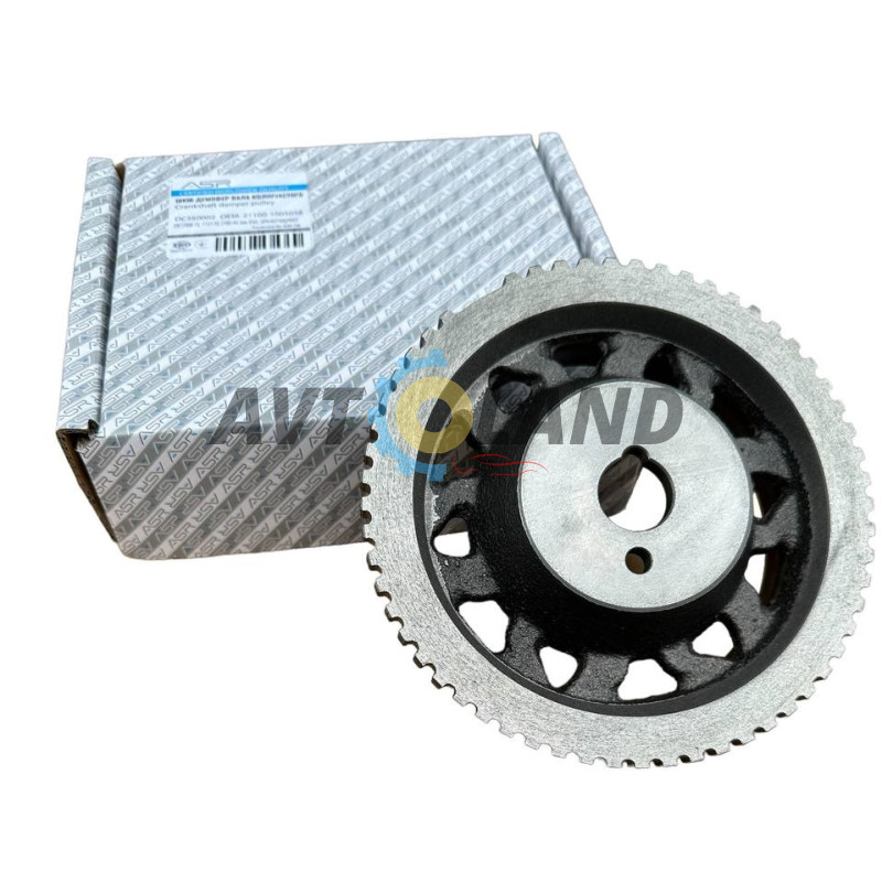 Шків демпфер вала колінчастого ВАЗ 2108-15, 1117-19, 2190-94 інж. 8 кл., цільний чавунний купити дешево