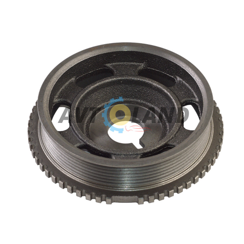 Шків демпфер вала колінчастого ВАЗ 2110-12, 1117-19, 2170-72 інж. 16 кл., цільний чавунний купити дешево