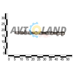 Вал распределительный ВАЗ 2110-12, 2170-72, 16 кл. впуск