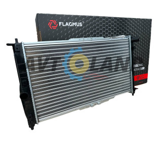 Радиатор DAEWOO LANOS 1.5, 1.6 МТ SOHS DOHC (+AC) основной, кор. уп. FLAGMUS