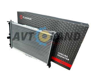 Радиатор DAEWOO LANOS 1.5, 1.6 МТ SOHS DOHC (+AC) основной, кор. уп. FLAGMUS