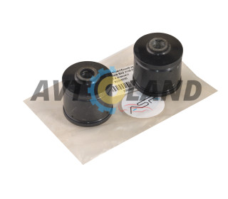 Сайлентблок амортизатора задней подвески ВАЗ 2108-099, 2110-12, 1117-19 (к-т 2 шт.) увелич d. ASR