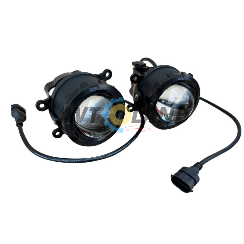 Світлодіодні протитуманні фари , Лінзи (к-т 2шт) , 65W Рено Дастер Логан Ford Mitsubishi Citroen(3.5 д купити дешево