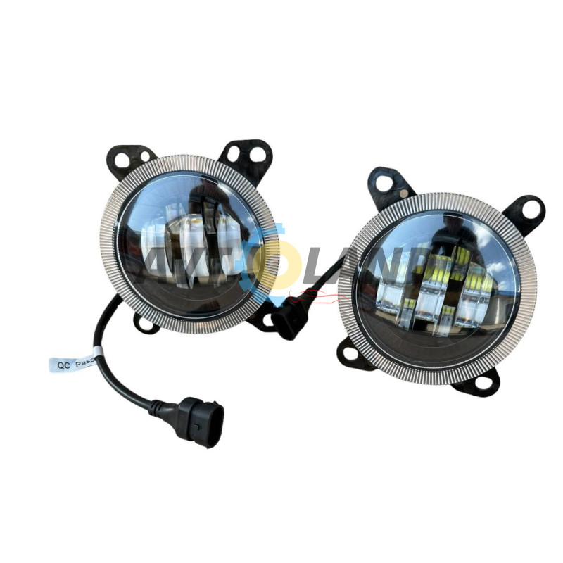 Противотуманные LED фары DAF XF105,CF65,CF75,CF85,LF45,LF55 БЕЛЫЕ (30ВТ) 7 линз купить недорого
