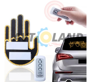 LED-шатник для жестів з дистанційним керуванням на скло автомобіля