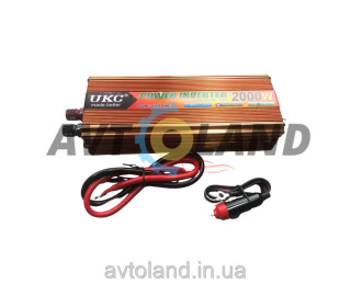 Инвертор преобразователь напряжения UKC 12-220V, 2000W