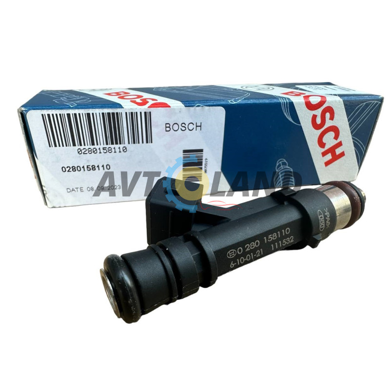 Форсунка паливна ВАЗ 2111, 21214, 2123 (8 кл. 1,5 л) ″BOSCH″ (110) купити дешево