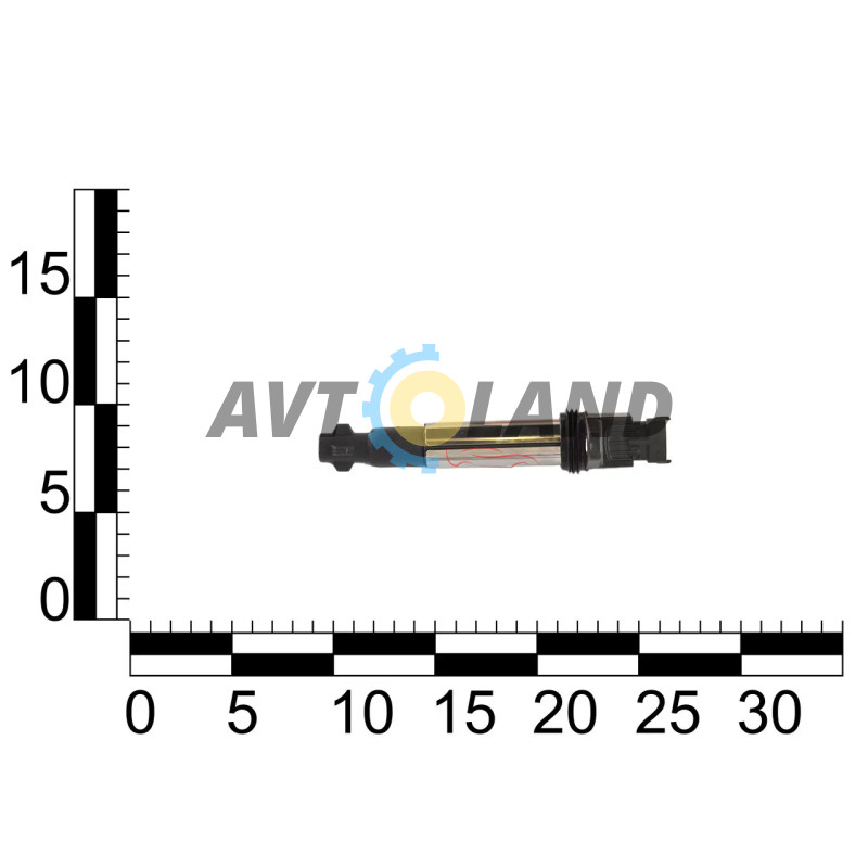 Котушка запалювання ВАЗ 2110-12, 2170-72, 1117-19, 16 кл. індивідуальна на свічу, Tesla купити дешево