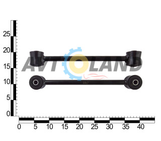 Штанга реактивная ВАЗ 2101-07, 2121 продольная короткая с сайлентблоками  ASR EXTREME