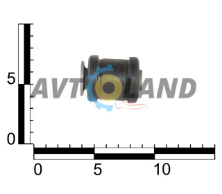 Сайлентблок рычага передней подвески передний Daewoo Lanos, Nexia, Sens, Shin Kum
