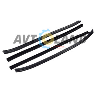 Уплотнитель опускного стекла двери ВАЗ 2109-099 передней нижний (к-т 4 шт.) 105 см