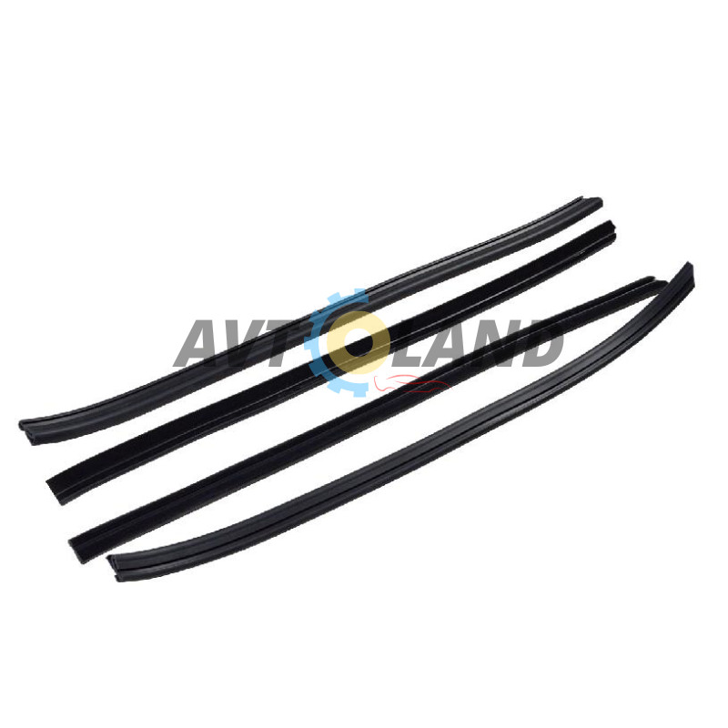 Уплотнитель опускного стекла двери ВАЗ 2109-099 передней нижний (к-т 4 шт.) 105 см купить недорого