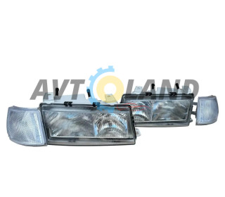 Фары ВАЗ 2110-12 прав/лев. под BOSCH без линзы (к-т 2шт) WATT