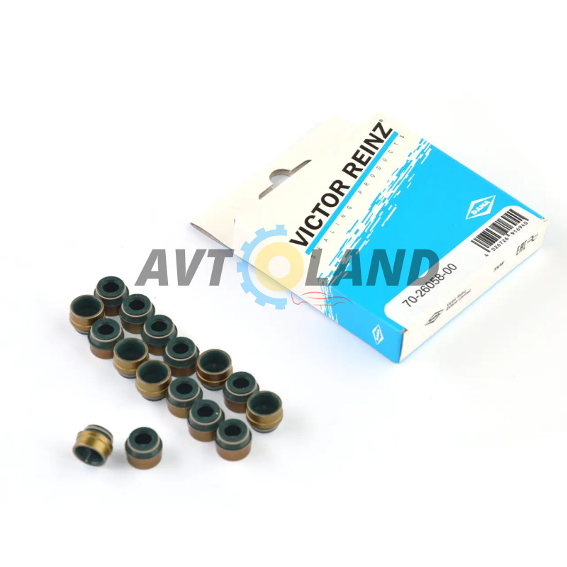 Сальник клапана ВАЗ 2110-12, 2170-72, 1117-19, 2190-92, (16 кл.) (к-т 16 шт.) купити дешево