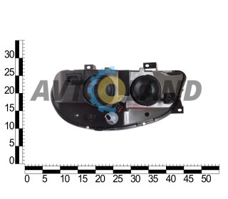 Фара ВАЗ 2123, права, WATT