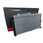 Радиатор ВАЗ 1118, алюм., основной без кондиционера FLAGMUS купить недорого