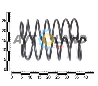 Пружина підвіски Daewoo Lanos, ЗАЗ Sens передя(к-т 2 шт), OEM