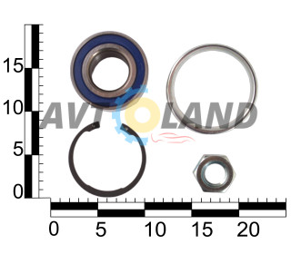 Ремкомплект маточини задньої  ВАЗ 2108-15, 1117-19, 2170-72  ASR