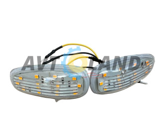 Покажчик повороту бічний на крило  LED білий DAEWOO LANOS, SENS (кт- 2шт)  