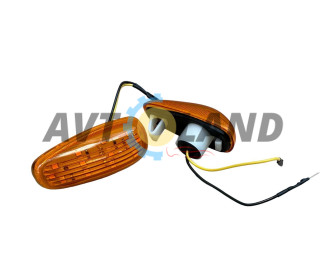 Покажчик повороту бічний на крило LED  жовтий  DAEWOO LANOS, SENS (кт- 2шт)  