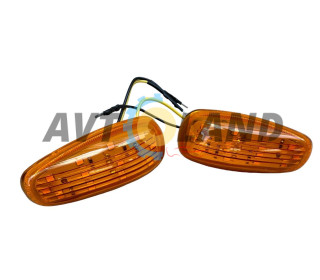 Покажчик повороту бічний на крило LED  жовтий  DAEWOO LANOS, SENS (кт- 2шт)  