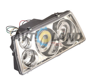 Фара ВАЗ 2108, права, Linza Crystal Silver WATT