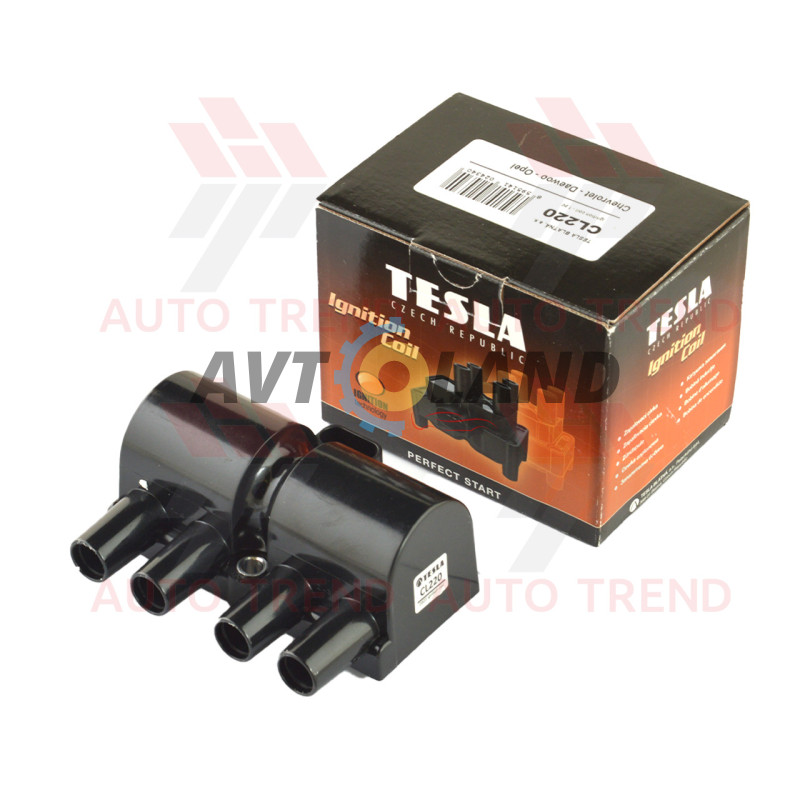 Котушка запалювання CHEVROLET AVEO 1.5, 1.6, LACETTI 1.8, CAPTIVA 2.4 (3-х конт.) TESLA купити дешево