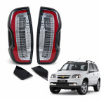 Задні світлодіодні ліхтарі Нива 2123 Chevrolet стиль Led Lada Travel (к-т 2шт) купити дешево