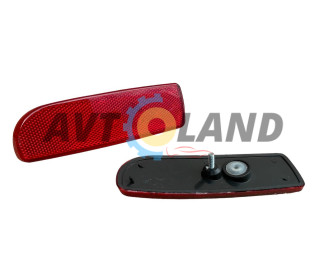 Катафот заднего бампера ВАЗ 2170-71, (к-т 2 шт.), лев.+прав. ″световозвращатель″ WATT