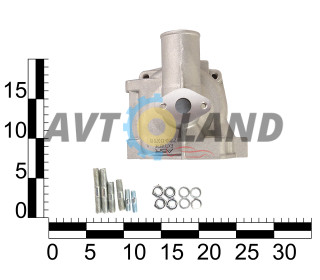 Корпус водяного насосу ВАЗ 2101-07, 2121-214, 2123 ASR EXTREME
