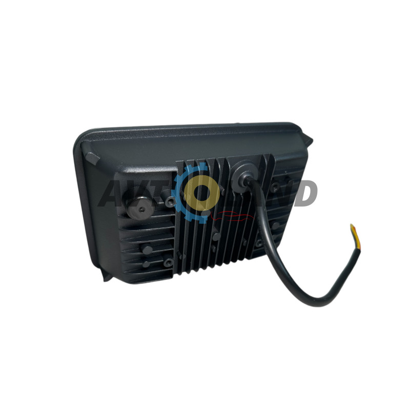 Фара LED Прямоугольная 144W 6000K (5 диодов+ходовые огни) (17СМ Х 10СМ Х 5СМ) купить недорого