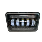 Фара LED Прямоугольная 144W 6000K (5 диодов+ходовые огни) (17СМ Х 10СМ Х 5СМ) купить недорого