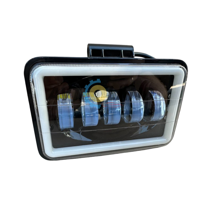 Фара LED Прямоугольная 144W 6000K (5 диодов+габарит) (17СМ Х 10СМ Х 5СМ) купить недорого