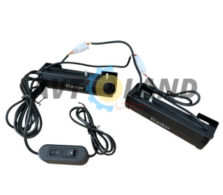 Стробоскоп 16,5 см красно-синий 12-24V