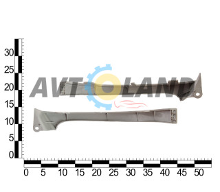 Накладка под фару DAEWOO LANOS (лев.+прав.) ″реснички″