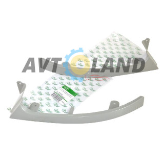 Накладка под фару DAEWOO LANOS (лев.+прав.) ″реснички″