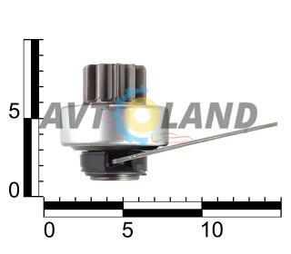 Привод стартера ВАЗ 2108-099, 2113-15, н/о, редукторный стартер