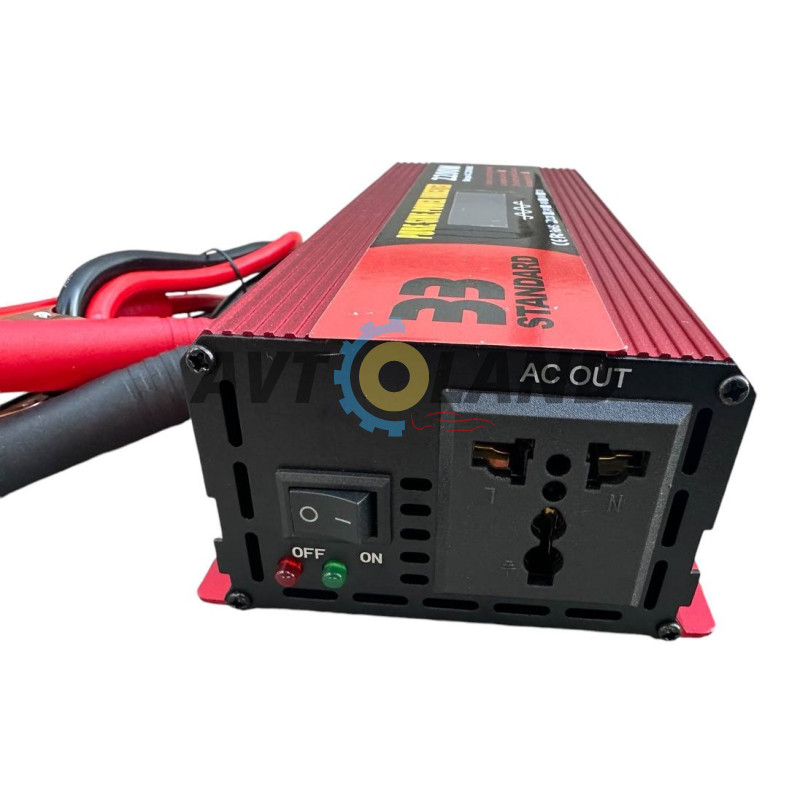 Инвертор c дисплеем 2200w 12v с синусом купить в Украине