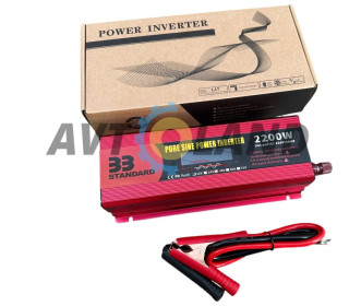 Инвертор c дисплеем 2200w 12v с синусом