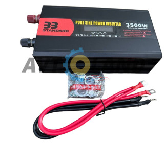 Инвертор c дисплеем 3500w 12v с синусом