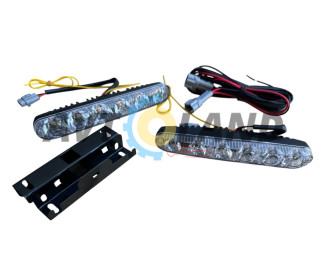 Ходові вогні світло білий набір + поворот біжить